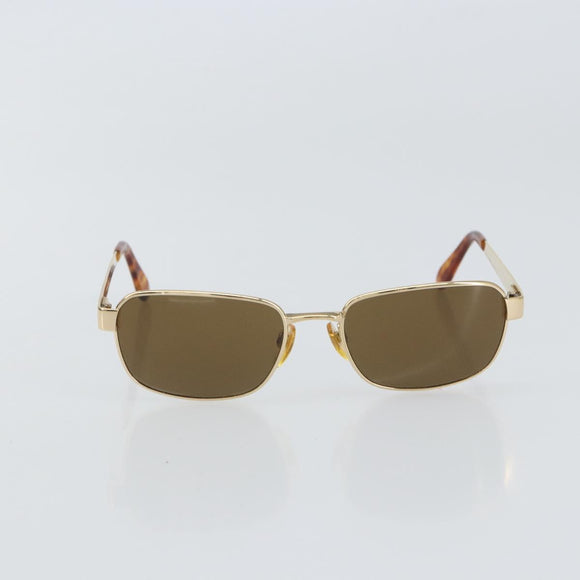 BVLGARI Sunglasses metal Gold Tone Auth BA9631