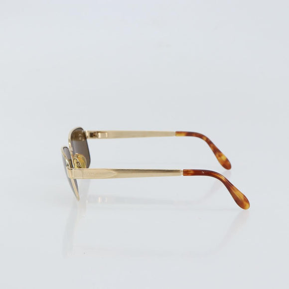 BVLGARI Sunglasses metal Gold Tone Auth BA9631