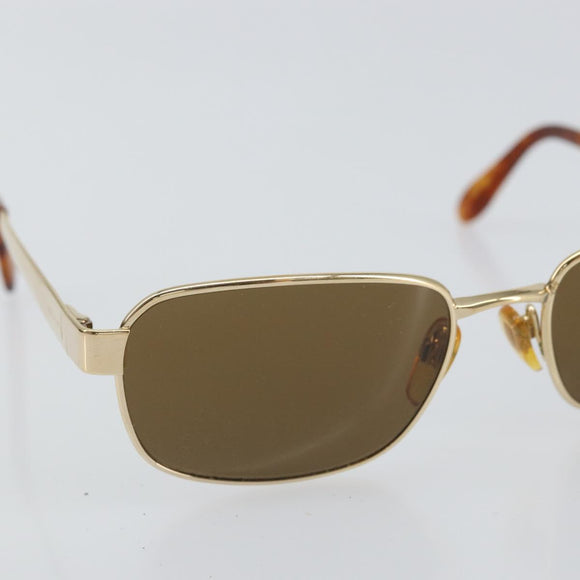 BVLGARI Sunglasses metal Gold Tone Auth BA9631