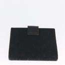 BVLGARI Gucci Louis Vuitton GG Canvas Wallet Leather 3 Set Black Auth BA9633-11