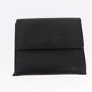 BVLGARI Gucci Louis Vuitton GG Canvas Wallet Leather 3 Set Black Auth BA9633-18