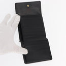 BVLGARI Gucci Louis Vuitton GG Canvas Wallet Leather 3 Set Black Auth BA9633-23