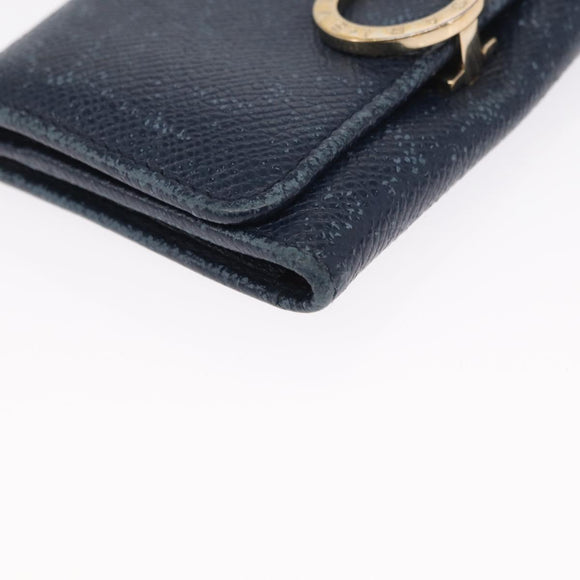 BVLGARI Gucci Louis Vuitton GG Canvas Wallet Leather 3 Set Black Auth BA9633