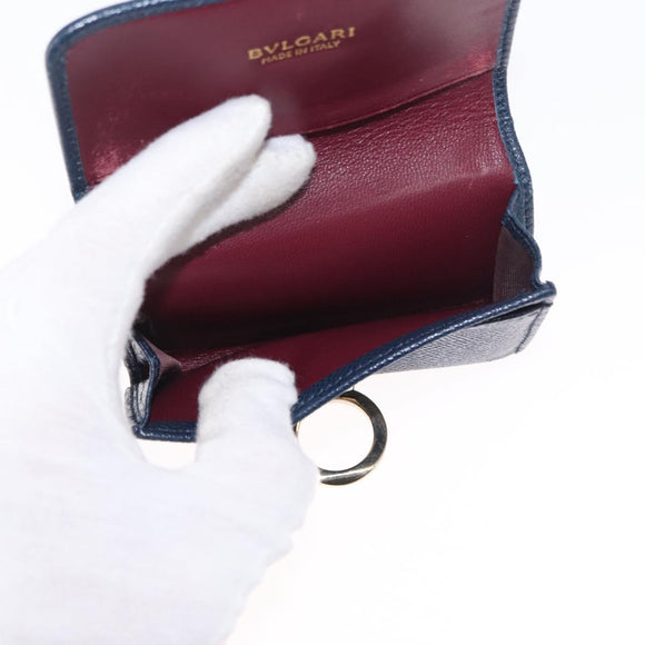 BVLGARI Gucci Louis Vuitton GG Canvas Wallet Leather 3 Set Black Auth BA9633