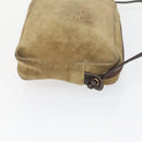 GIVENCHY Loewe Shoulder Bag Suede Velour Leather 3 Set Black Beige Auth BA9635-18