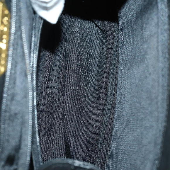 GIVENCHY Loewe Shoulder Bag Suede Velour Leather 3 Set Black Beige Auth BA9635