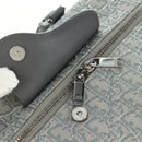 Christian Dior Trotter Canvas Rango 26 Hand Bag 2way Gray Silver Auth BA9637SM-22