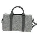 Christian Dior Trotter Canvas Rango 26 Hand Bag 2way Gray Silver Auth BA9637SM-13