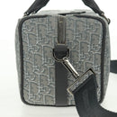 Christian Dior Trotter Canvas Rango 26 Hand Bag 2way Gray Silver Auth BA9637SM-4