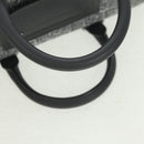 Christian Dior Trotter Canvas Rango 26 Hand Bag 2way Gray Silver Auth BA9637SM-7