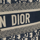 Christian Dior Trotter Canvas Book Tote Large Tote Bag Navy Auth BA9638SAM-19