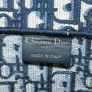 Christian Dior Trotter Canvas Book Tote Large Tote Bag Navy Auth BA9638SAM-20