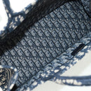 Christian Dior Trotter Canvas Book Tote Large Tote Bag Navy Auth BA9638SAM-10