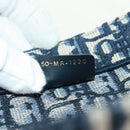 Christian Dior Trotter Canvas Book Tote Large Tote Bag Navy Auth BA9638SAM-11