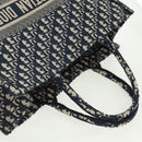 Christian Dior Trotter Canvas Book Tote Large Tote Bag Navy Auth BA9638SAM-6