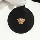 VERSACE Hand Bag Canvas 2way Black Gold Auth BA9642SAM-17