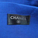 CHANEL Decacoco Beach Bag Hand Bag Pile Blue CC Auth BA9644SAV-20