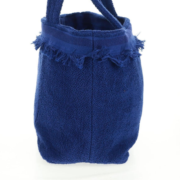 CHANEL Decacoco strandtas handtas stapel blauw CC Auth BA9644SAV