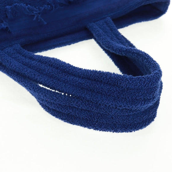 CHANEL Decacoco strandtas handtas stapel blauw CC Auth BA9644SAV