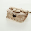 CHANEL Matelasse Air Pods Case 2024 Year Gift Lamb Skin Gold CC Auth BA9648SM-24