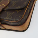 LOUIS VUITTON Monogram Cartouchiere PM Shoulder Bag M51254 LV Auth BA9656-10