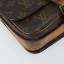LOUIS VUITTON Monogram Cartouchiere PM Shoulder Bag M51254 LV Auth BA9656-11
