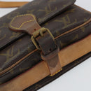 LOUIS VUITTON Monogram Cartouchiere PM Shoulder Bag M51254 LV Auth BA9656-14