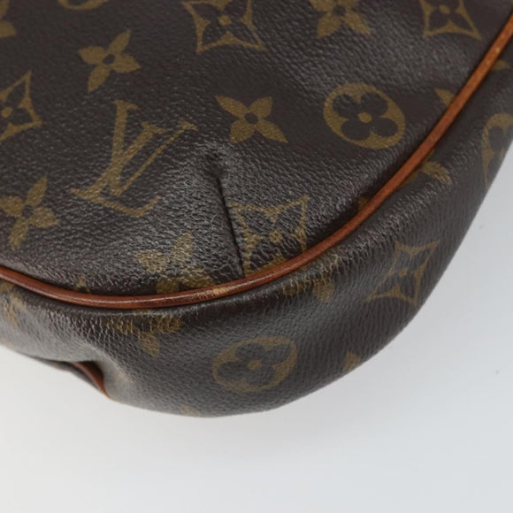 LOUIS VUITTON Monogram Odeon PM Shoulder Bag M56390 LV Auth BA9659