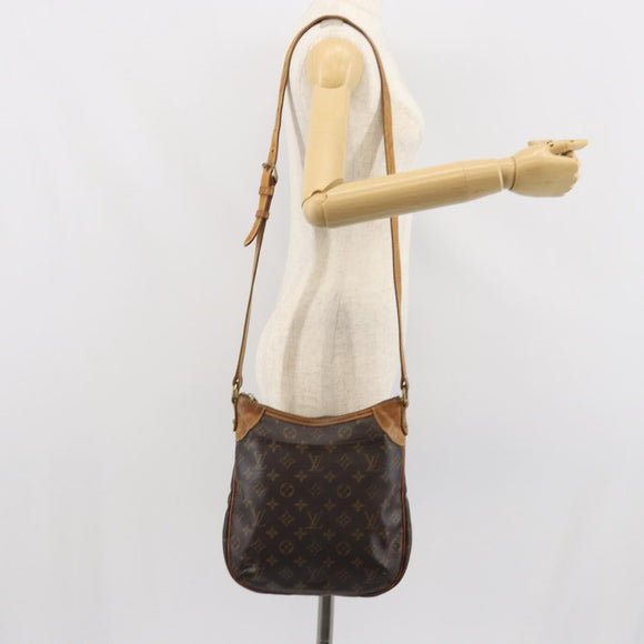 LOUIS VUITTON Monogram Odeon PM Shoulder Bag M56390 LV Auth BA9659