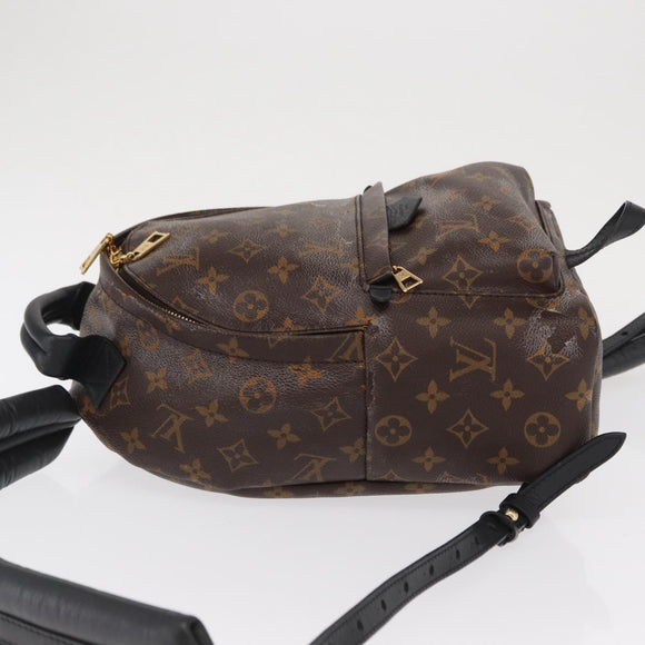 LOUIS VUITTON Monogram Palm Springs PM Backpack M44871 LV Auth BA9660