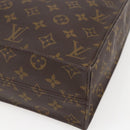 LOUIS VUITTON Monogram Sac Plat Handtas M51140 LV Auth BA9661-9