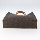 LOUIS VUITTON Monogram Sac Plat Handtas M51140 LV Auth BA9661-5