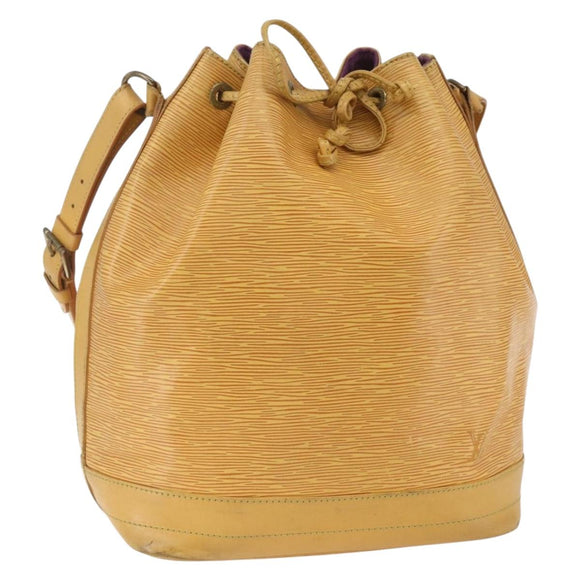 LOUIS VUITTON Epi Noe Shoulder Bag Tassili Yellow M44009 LV Auth BA9663