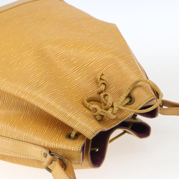 LOUIS VUITTON Epi Noe Shoulder Bag Tassili Yellow M44009 LV Auth BA9663