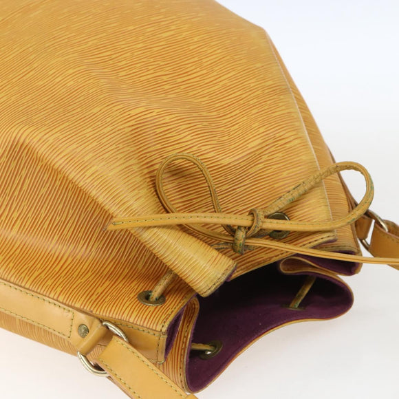 LOUIS VUITTON Epi Noe Shoulder Bag Tassili Yellow M44009 LV Auth BA9664