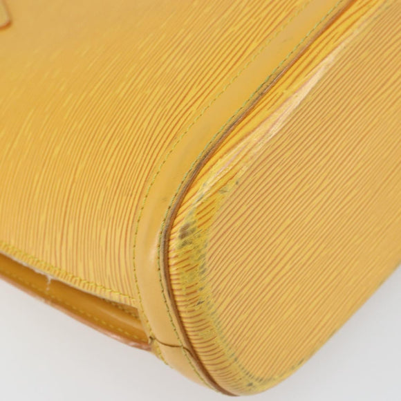 LOUIS VUITTON Epi Lussac Shoulder Bag Yellow M52289 LV Auth BA9665