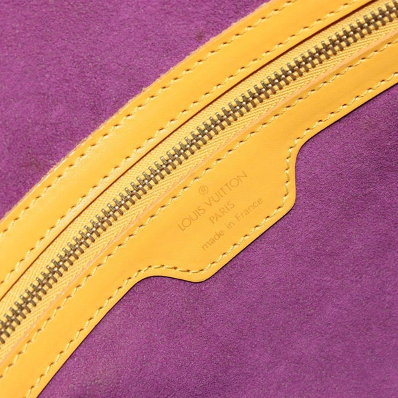 LOUIS VUITTON Epi Lussac Shoulder Bag Yellow M52289 LV Auth BA9665