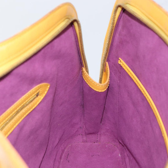 LOUIS VUITTON Epi Lussac Shoulder Bag Yellow M52289 LV Auth BA9665