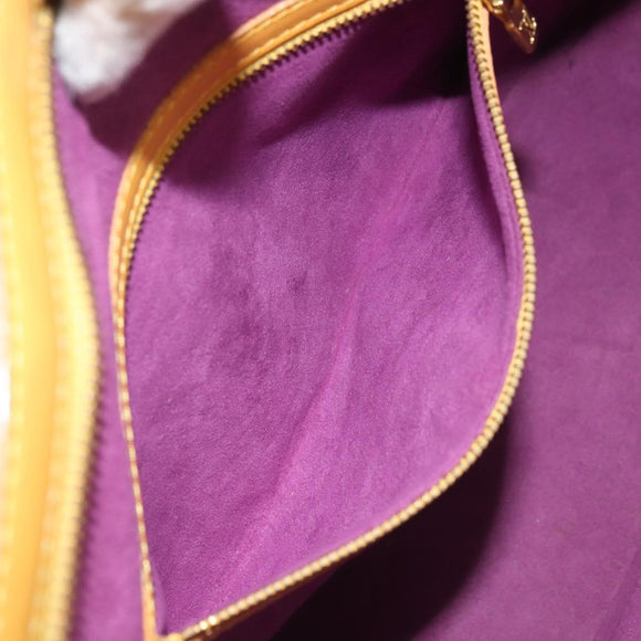 LOUIS VUITTON Epi Lussac Shoulder Bag Yellow M52289 LV Auth BA9665