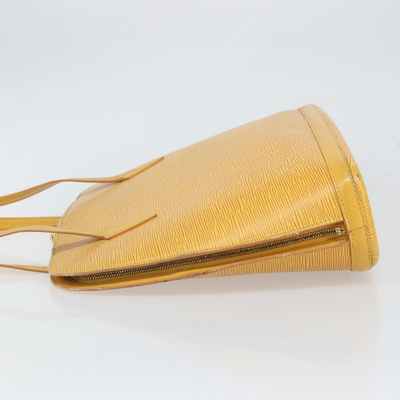 LOUIS VUITTON Epi Lussac Shoulder Bag Yellow M52289 LV Auth BA9665