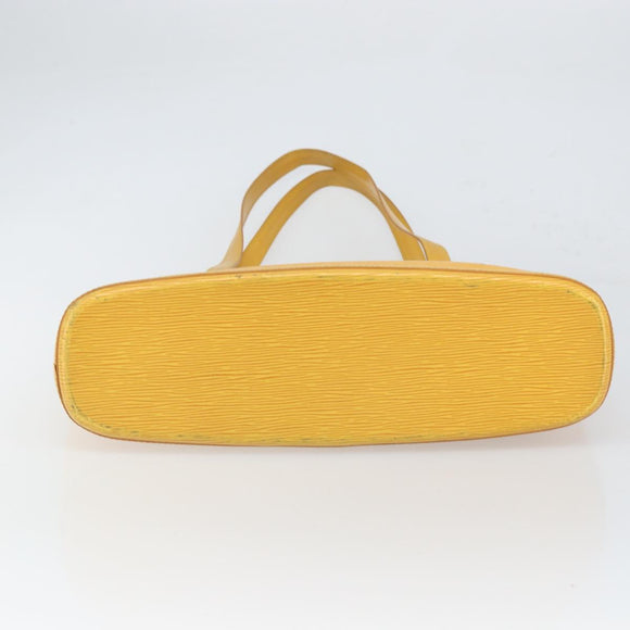 LOUIS VUITTON Epi Lussac Shoulder Bag Yellow M52289 LV Auth BA9665