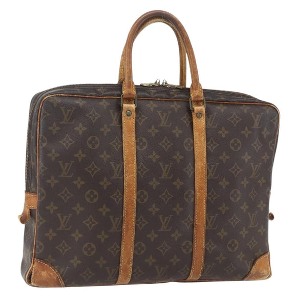 LOUIS VUITTON Monogram Porte Documents Voyage Business Bag M53361 LV Auth BA9667