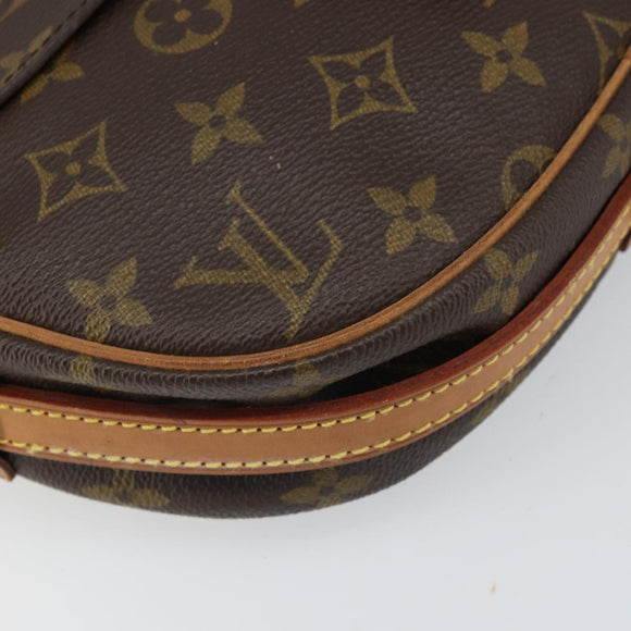 LOUIS VUITTON Monogram Jeune Fille PM Shoulder Bag M51227 LV Auth BA9668