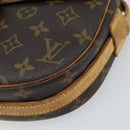 LOUIS VUITTON Monogram Jeune Fille PM Shoulder Bag M51227 LV Auth BA9669-14