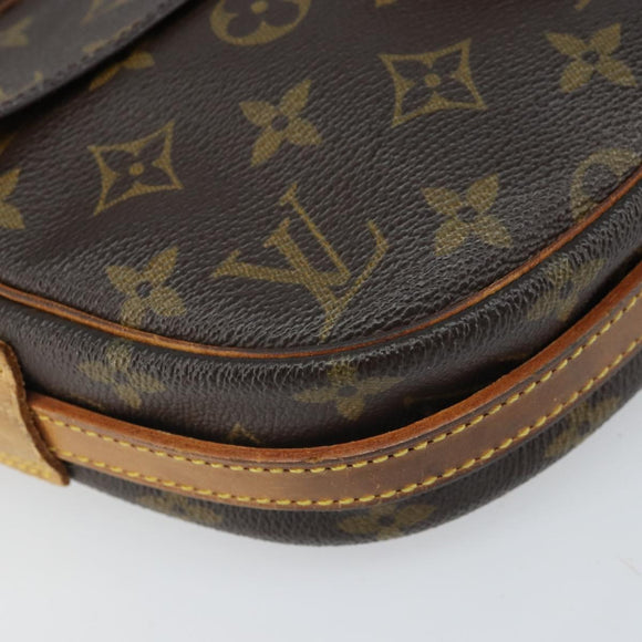 LOUIS VUITTON Monogram Jeune Fille PM Shoulder Bag M51227 LV Auth BA9669