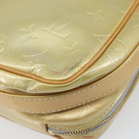 LOUIS VUITTON Monogram Vernis Wooster Shoulder Bag Gris M91036 LV Auth BA9674