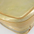 LOUIS VUITTON Monogram Vernis Wooster Shoulder Bag Gris M91036 LV Auth BA9674-12