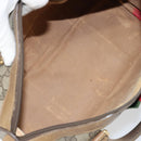GUCCI GG Supreme Web Sherry Line Boston Bag PVC Beige Gold 40 02 007 Auth BA9679-10