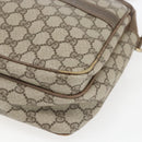 GUCCI GG Supreme Shoulder Bag PVC Beige Gold 49 003 5101 Auth BA9680-9