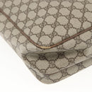 GUCCI GG Supreme Shoulder Bag PVC Beige Gold 49 003 5101 Auth BA9680-16